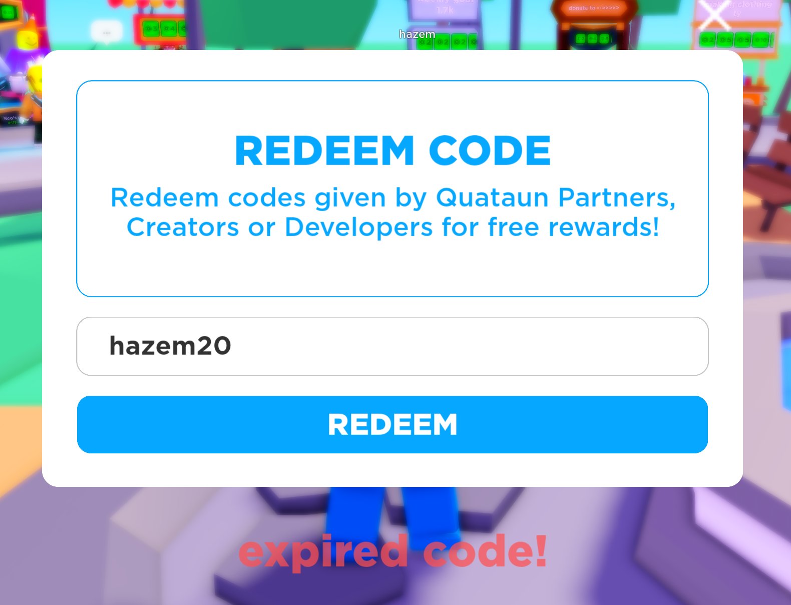 You Can Now Redeem Hazem's FREE ROBUX CODES In PLS DONATE (Roblox) 