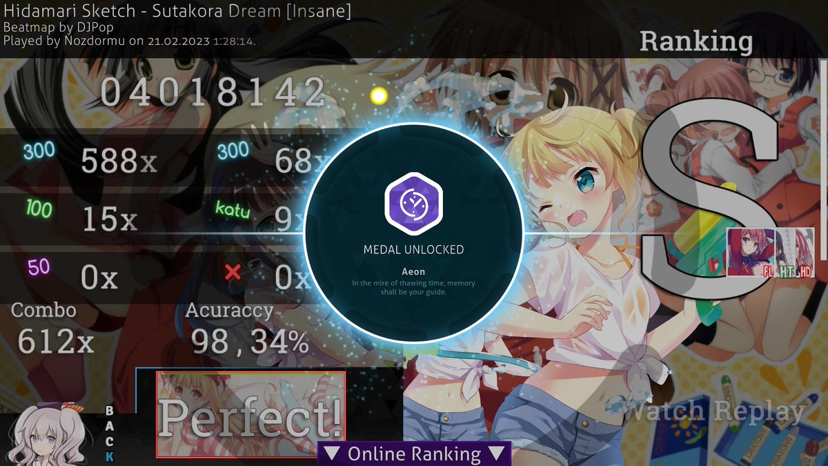 One of the hardest osu achievements probably, I'm so happy rn :D