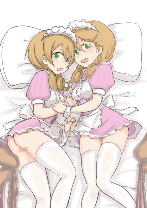 間に合わなかったけれどハピバ…
#琴村天音生誕祭 
#琴村朱音生誕祭 
#アリスギアお絵かき 