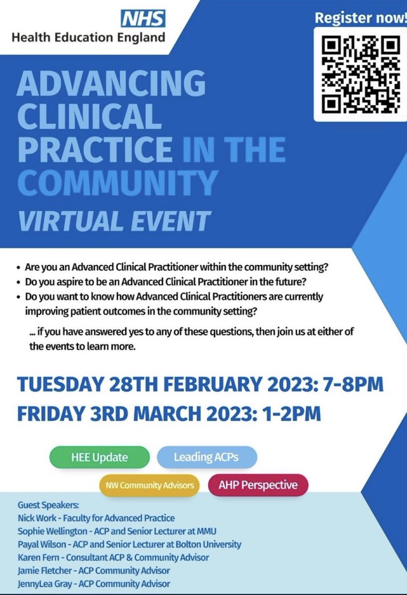 <a href="/LSCFTAHPs/">@LSCFTAHPs</a> get yourselves booked in to this event