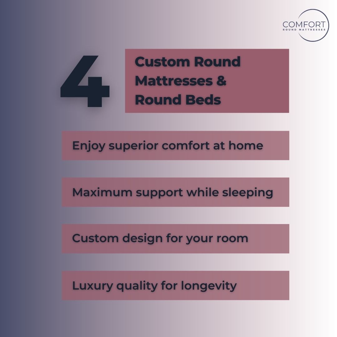 ComfortRound's tweet photo. Our Round Mattress features & benefits will suit every sleeper's needs.
Shop Now! https://t.co/aPvdNlTSv0
#roundbed #roundbeds #roundmattress #custom #luxury #interiordesign #home #decor #inspo #bedroom #interior #homedecor #homedesign #bedding #sleep #design #mattress https://t.co/6IlpIq28Dv