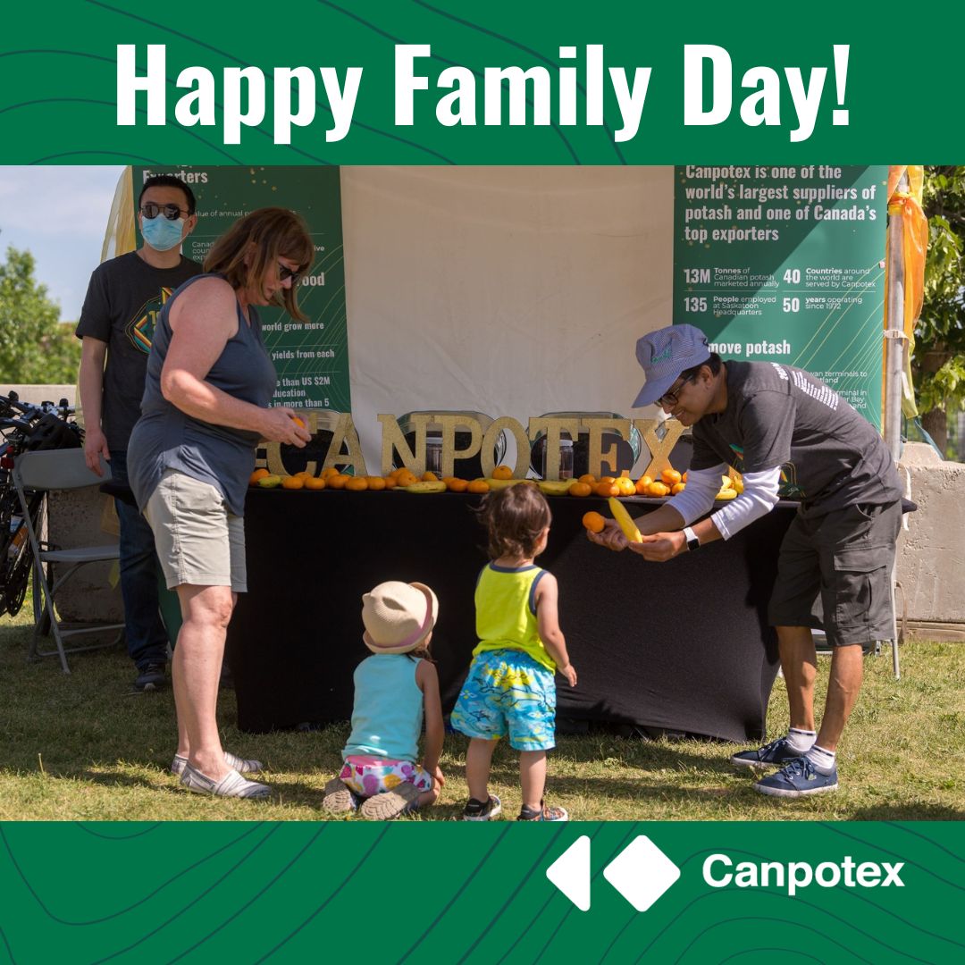 Happy Family Day from our Canpotex family to yours! We hope you are spending some much-deserved quality time with your loved ones today. #FamilyDay