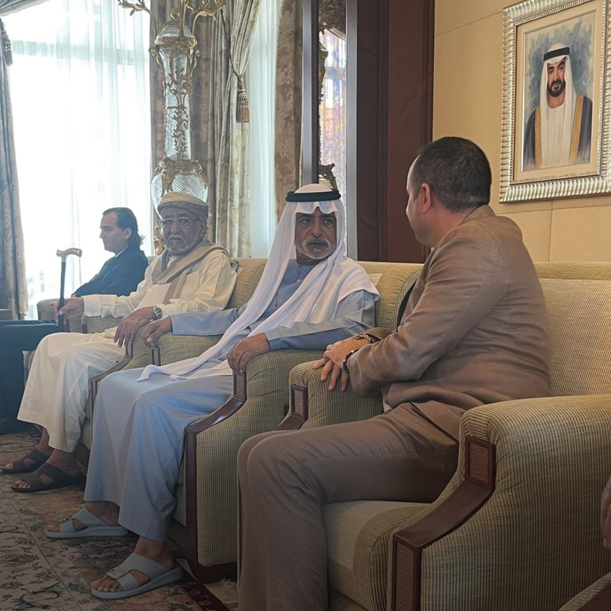 Truly an honor to be welcomed at the palace of His Highness Sheikh Nahyan bin Mubarak Al Nahyan, UAE’s Minister of Tolerance and Coexistence. 
The Global Citizen Forum took this opportunity to introduce the vision of this year’s Annual Summit in Ras Al Khaimah to His Highness.
