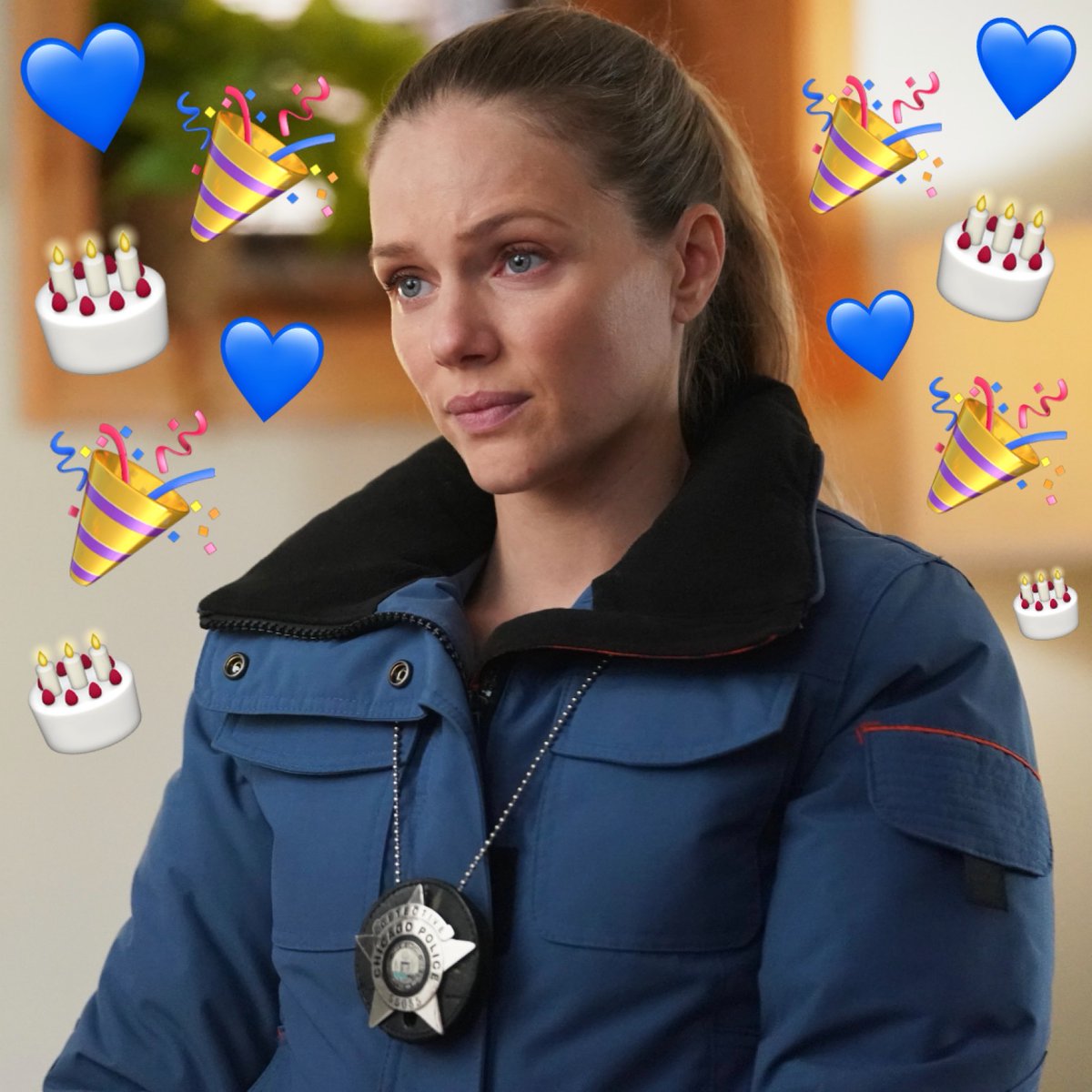 NBCOneChicago's tweet photo. wishing @trspiridakos a very happy birthday! 🥳 https://t.co/pYpPdpbRIA