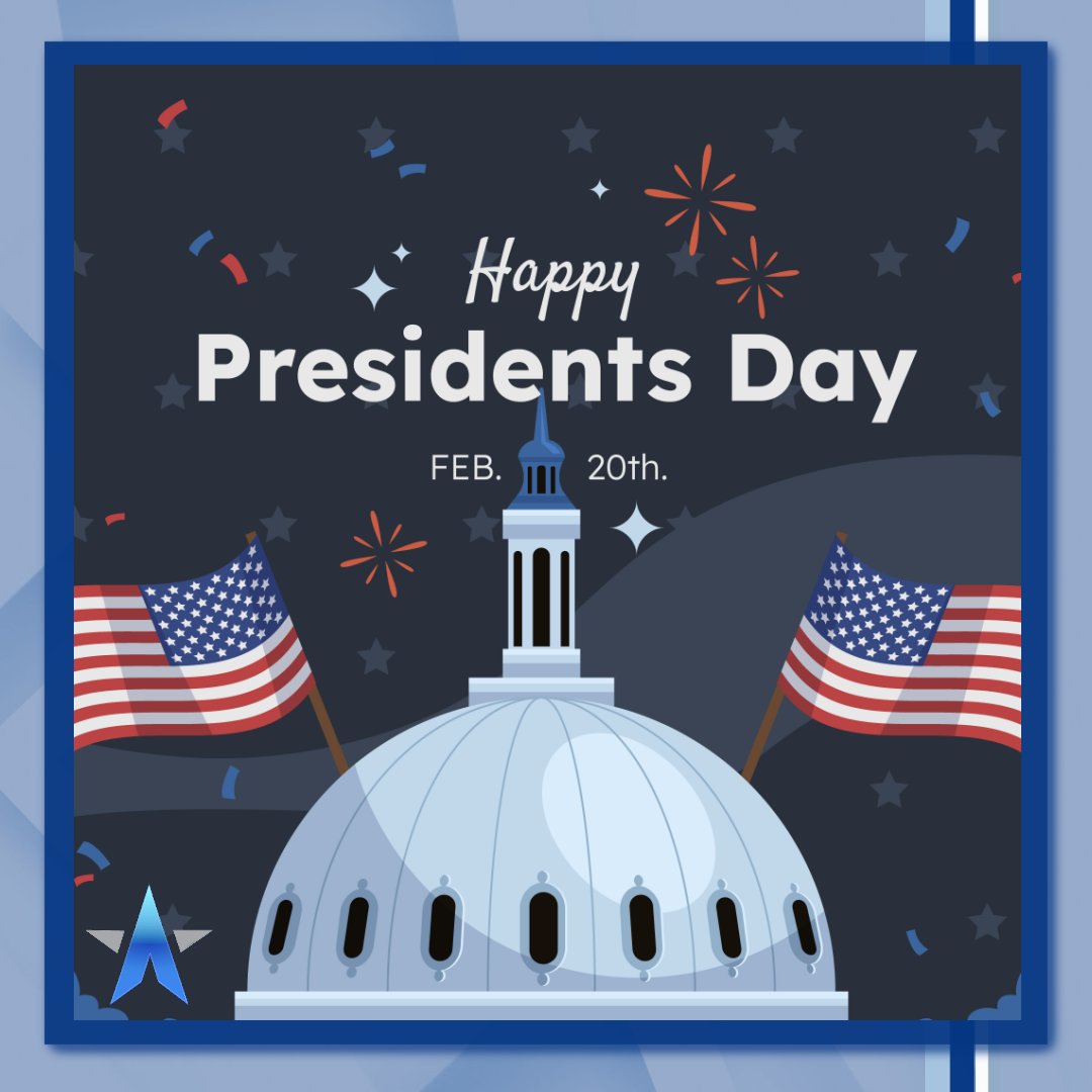 DiamondAdvanEdg's tweet image. Happy Presidents' Day Everyone! 🇺🇸🗽
#presidentsday #toall #diamondadvanedge #america #happypresidentsday