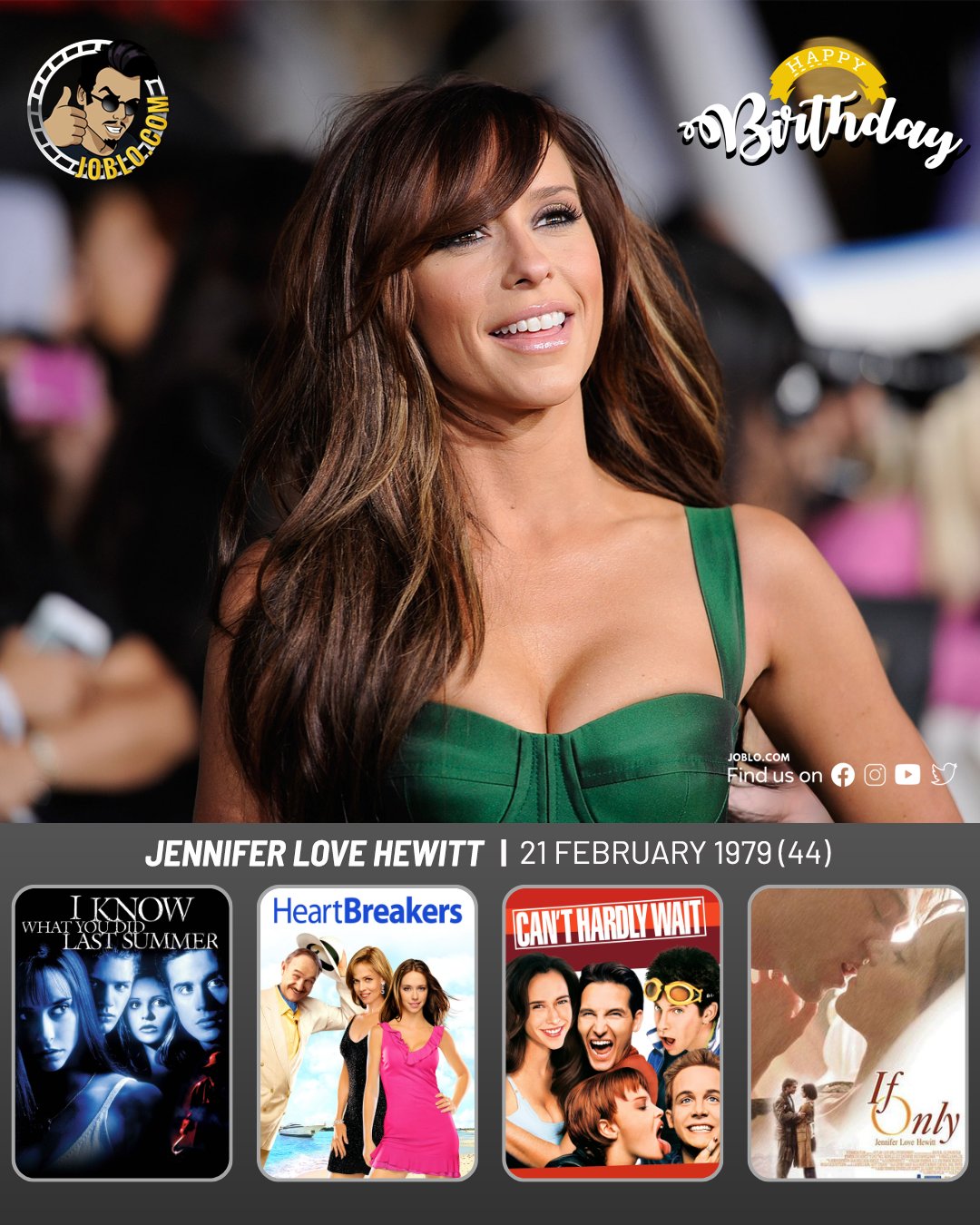 Happy birthday Jennifer Love Hewitt!  