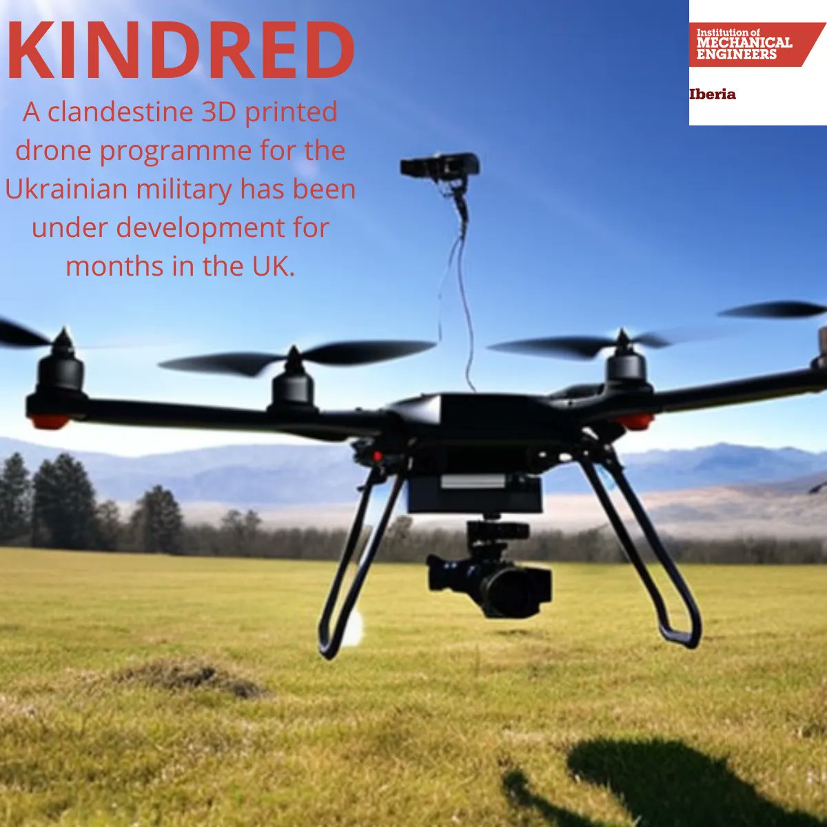 IMecheIberia's tweet photo. The company @QinetiQ, creators of the #British #Banshee, is behind the development of the #KINDRED, which is not yet known to enter combat. https://t.co/02jvsZlh0d