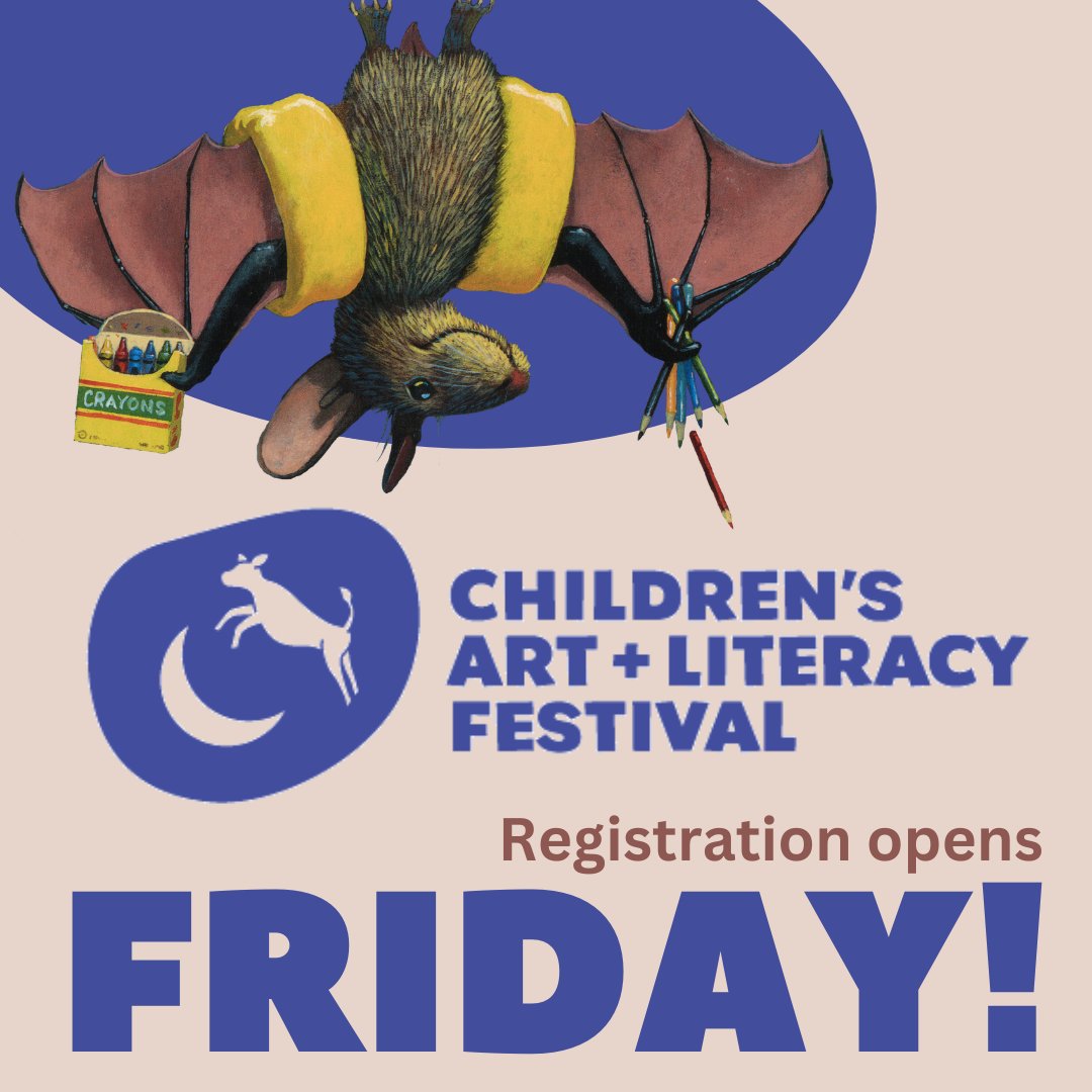 Registration for the 2023 Children's Art + Literacy Festival opens Friday to the public at 9 am! Check out the workshops and schedule of events and plan to register at abilenecalf.com
