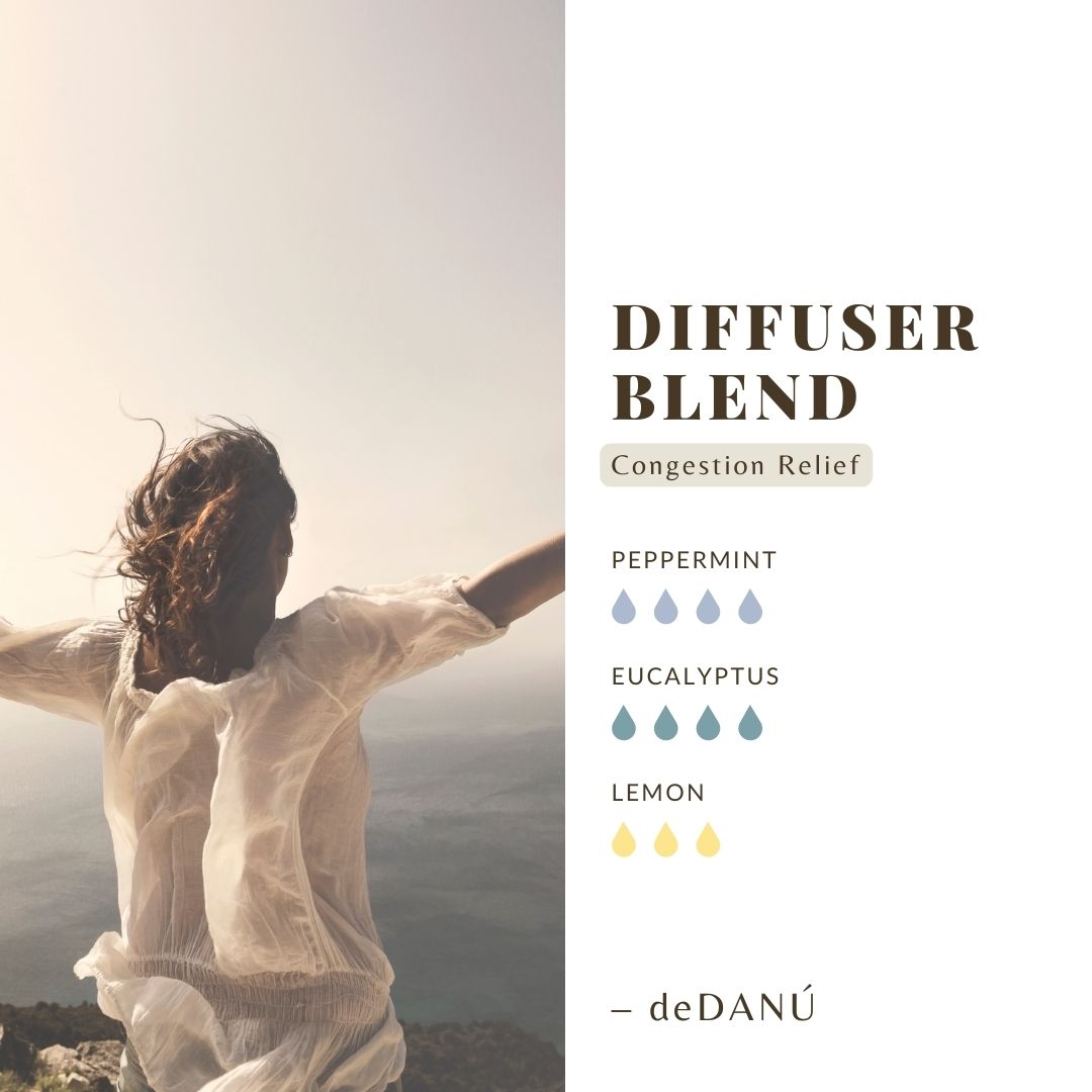 deDANUIreland's tweet photo. We're diffusing oils today for congestion relief. Try out our recipe at home and let us know how you feel!
- 4 drops Peppermint
- 4 drops Eucalyptus
- 3 drops Lemon
#dedanu #nohypejustnature #diffuserblend https://t.co/1gBhR6ZJyI