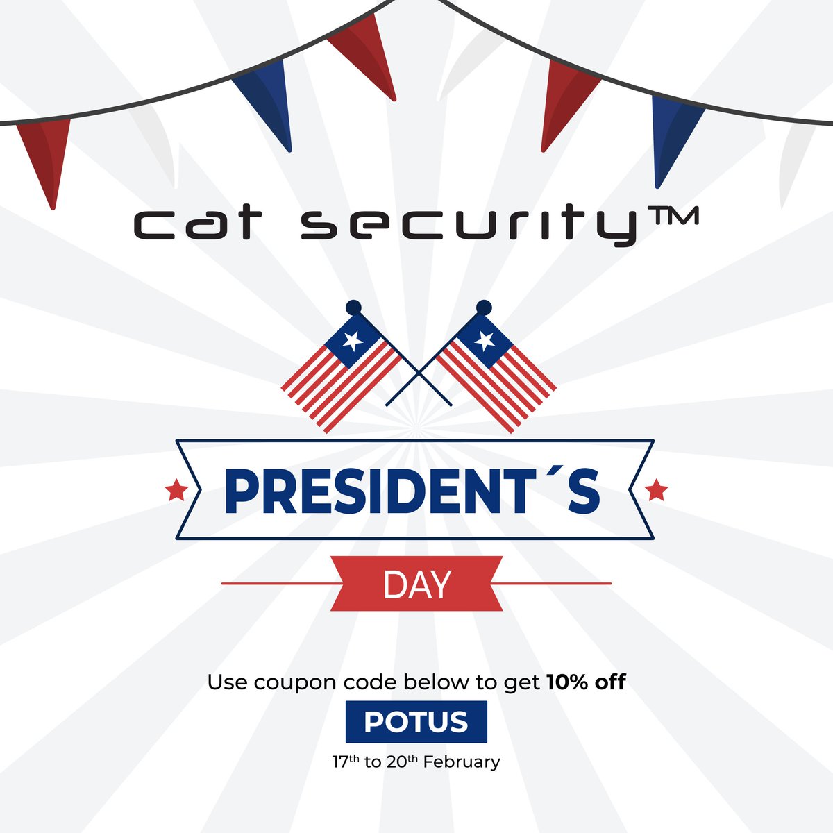 GetCatSecurity's tweet photo. It's President's Day weekend! Today through the 20th, we will be giving you a chance to save a few presidents by ordering any shield with promo code POTUS!
Find your shield:
https://t.co/CjukVMJYSx
#catshield #catsecurity #getcatsecurity #converterprotection #presidentsdaysale https://t.co/wD8PCoZIVb