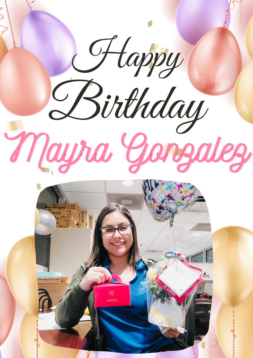 AIBinc's tweet photo. Happy #AIBirthday to Mayra Gonzalez over @AutobahnJaguar! 🎂🎉🥳 We #LoveYaMayra! #OneAIB #TITLEDIRECT #TITLEGENIUS https://t.co/LCrDCqWlHY