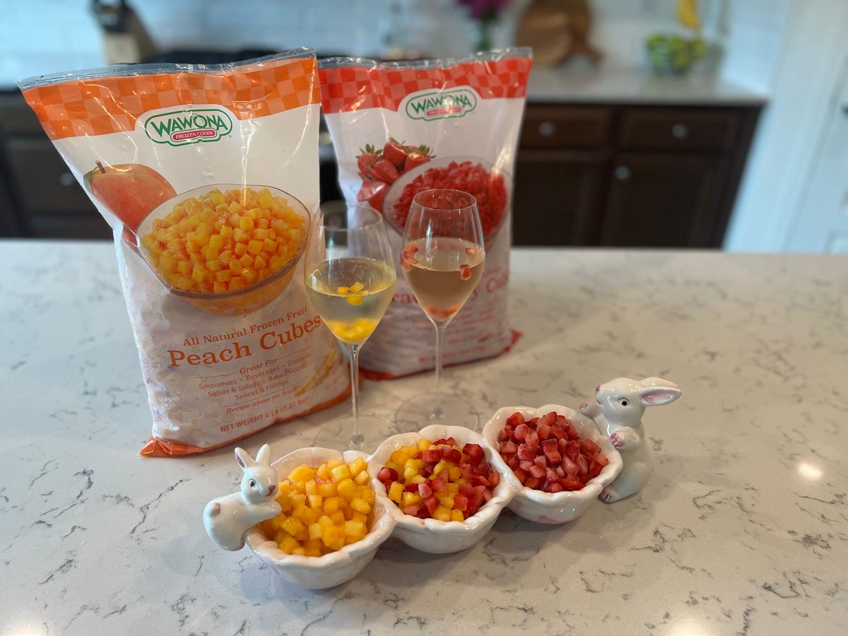 Create sensational dishes with our diced frozen fruit!

These sweet diced peaches and strawberries will challenge how you think about frozen fruit.

Visit our website and taste the Wawona difference today: ow.ly/IZUq50MOBm8