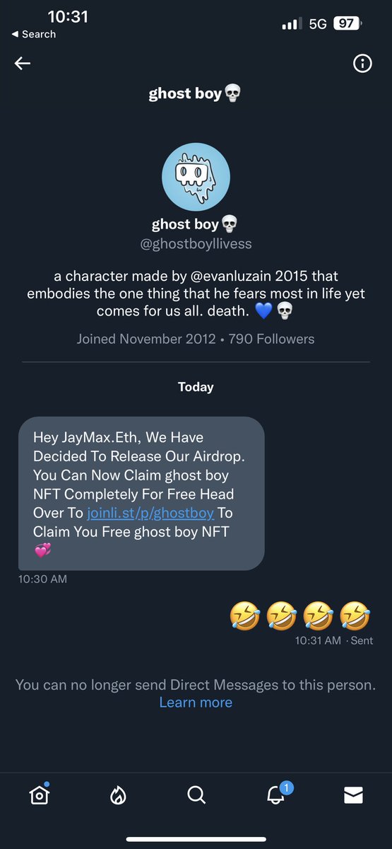 Jaymaxr's tweet photo. Be careful my people they out for your money 💰 this a🚨 fake account 🚨 https://t.co/SN5BgVUZwh