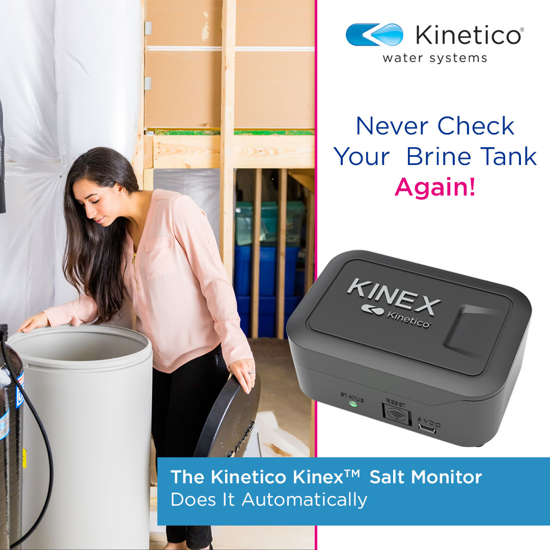No more worrying about hard water because your water softener is out of salt. With the KINEX Salt Monitor, receive automatic notifications from the Kinetico App when your salt is getting low. Contact us today! #watersoftener #KineticoWater #saltmonitor

ow.ly/in2M50MPRxF