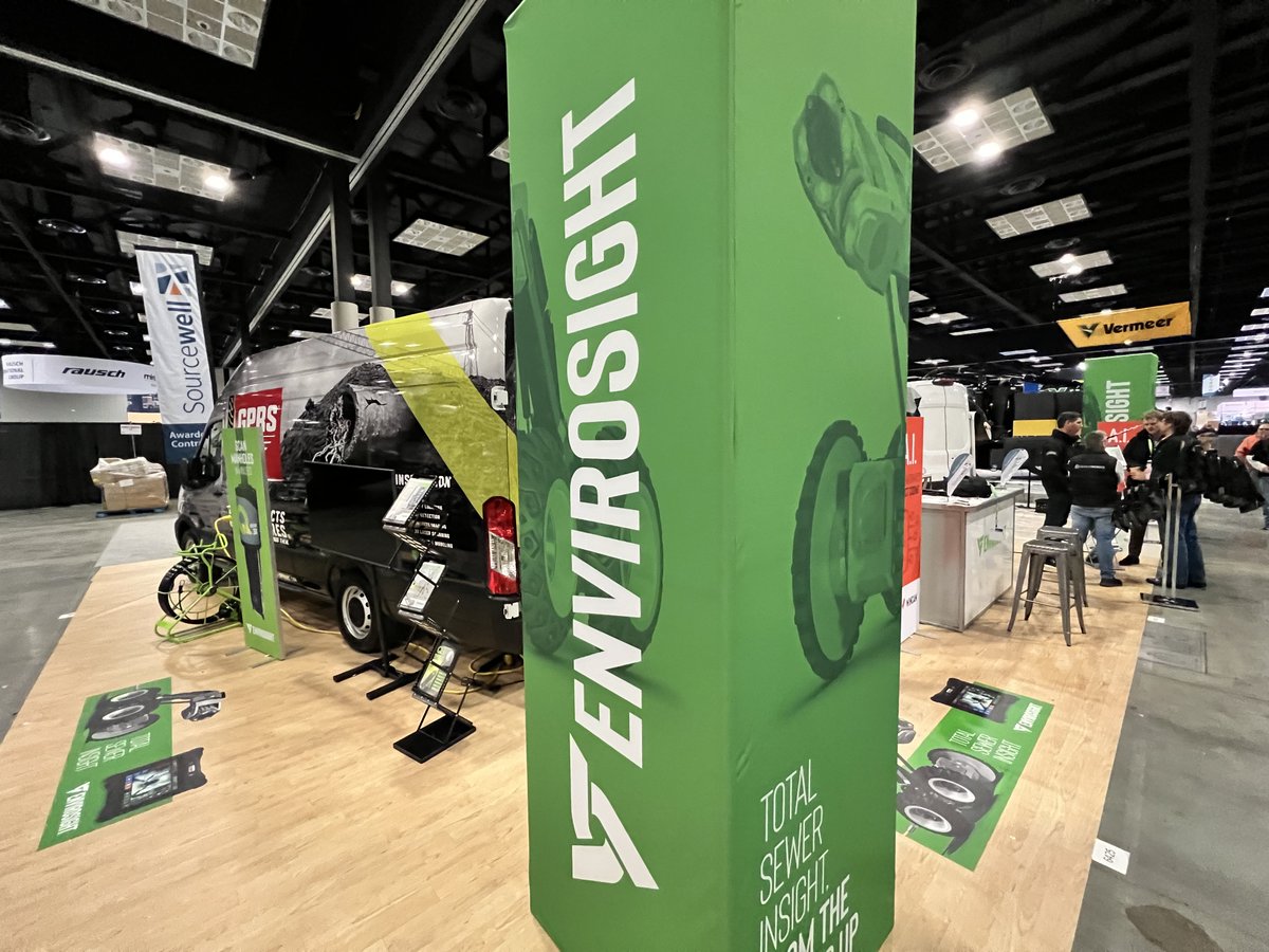 The Envirosight crew is almost ready for the 2023 WWETT Show. Looking forward to catching up with our partners, customers and other sewer industry pros on Feb. 21-23! 
#wwett2023 #wwett23 #sewerinspection #wastewater #Envirosight