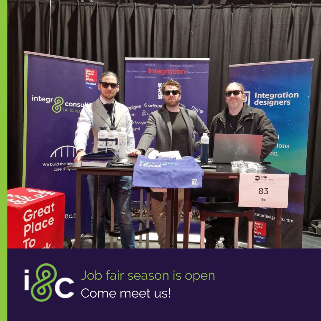 Last week our team already hosted the coolest booth at the Hogeschool PXL job fair. 😎
For those who couldn't make it, don't worry! Head on over to the i8c booth at the KU Leuven job fair tomorrow or meet us at Hermes later this week. 

#i8c #jobfair #careeropportunities