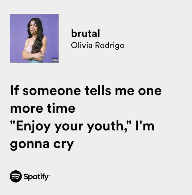 thesadbaby's tweet photo. olivia rodrigo / brutal https://t.co/u1ZK0YT3Al