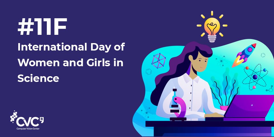 CVC_UAB's tweet photo. Do you remember #11F #WomenInScienceDay ♀️?
We participated in several activities such as #100tifiques, #Wikimarathon, new #CVCWomenInScience videos were recorded, grandmas visited CVC...
Sooo it's time to reveal the surprise!!🎉
(Info 👉https://t.co/yHPApOwIZy)
#MujeryCiencia https://t.co/f4o25AmJEV