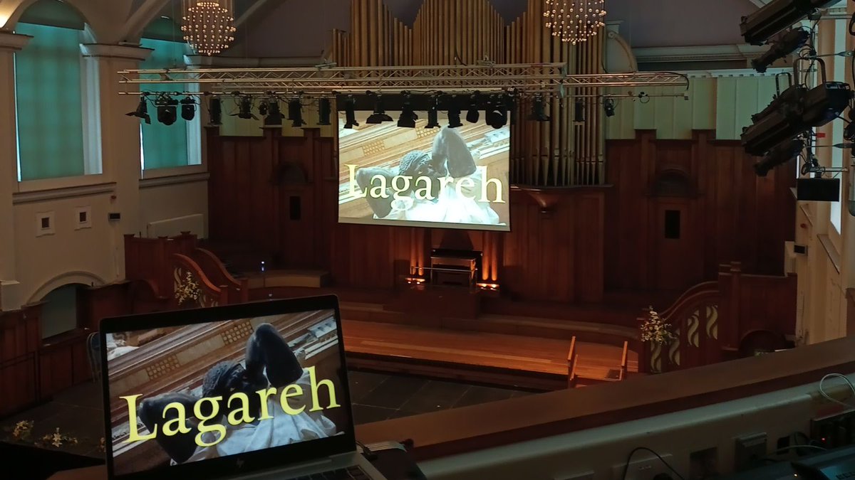 samuseums's tweet photo. We are behind the scenes making sure everything is going to plan for @luxscotland @scotlandvenice film screening of Alberta Whittle's Lagareh - The Last Born. 
📍 Ayr Town Hall
🗓️Wednesday 1 March 2023 
⌚️6-8pm
🎟️Free but booking required ⬇️
https://t.co/t54xKhZQfP https://t.co/uq4s27hKBP