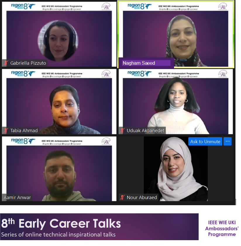 IEEEWIE_UK's tweet photo. Another successful Early Career Talks event happened last Friday.
Watch the recording if you have missed:
https://t.co/q9eSCMCUdP

#IEEE #EarlyCareers #webinar #womeninengineering #womensupportingwomen #womenintech #WomenInSTEM #hyperspectral #Imaging #robotics #powersystems https://t.co/dh7A7RshDU