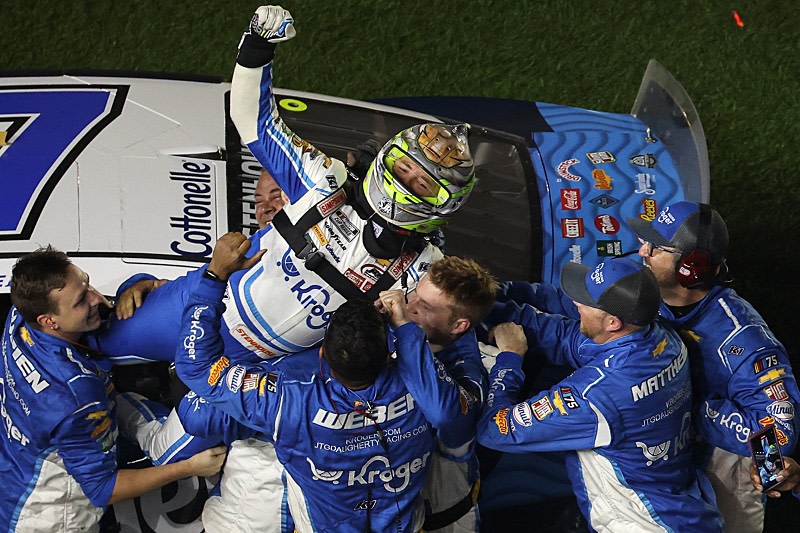 Ricky Stenhouse Jr. snaps winless streak in Daytona 500!🏆
-
racescene.com/racing-news/ri…
-
-
-
#dayton500 #nascar #racing #racingcar #racingbike #racescene #racingdriver #racinglife #racingteam #daytonainternationalspeedway #rickystenhousejr