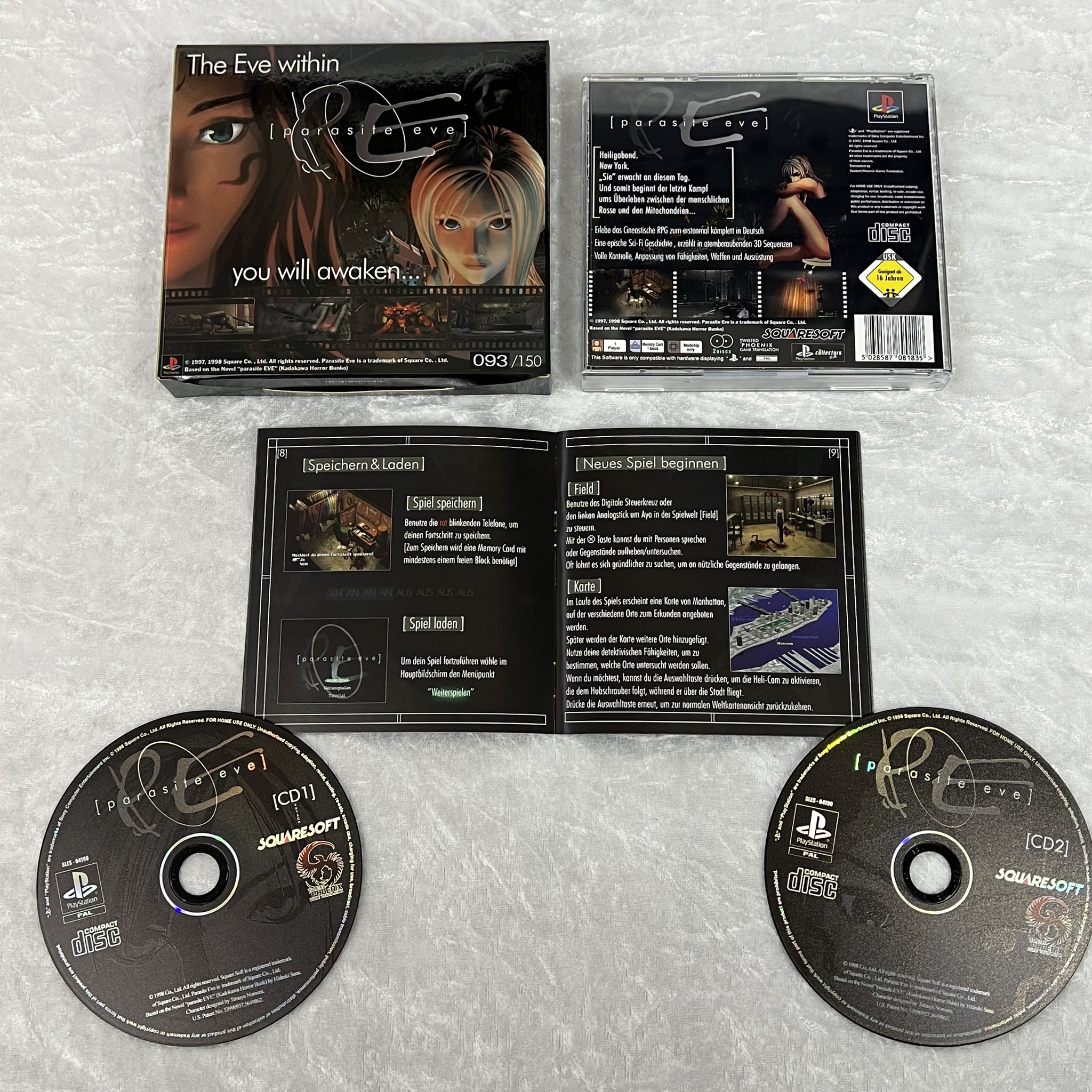 Parasite Eve 2 Disc 1 of 2 (USA) Sony PlayStation (PSX) ISO