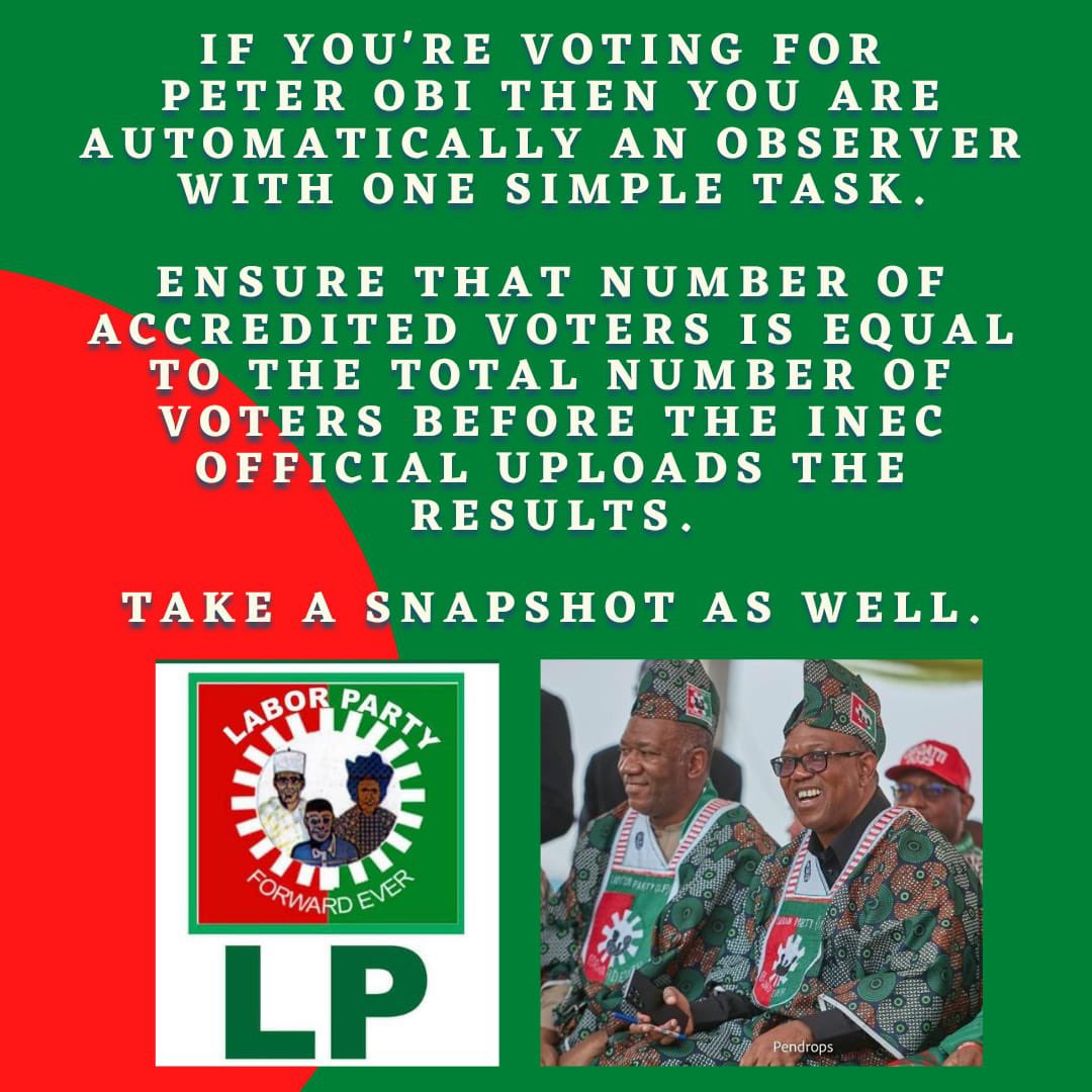 Attention!!! To all #OBIDIENT 🇳🇬✊🏾🇳🇬