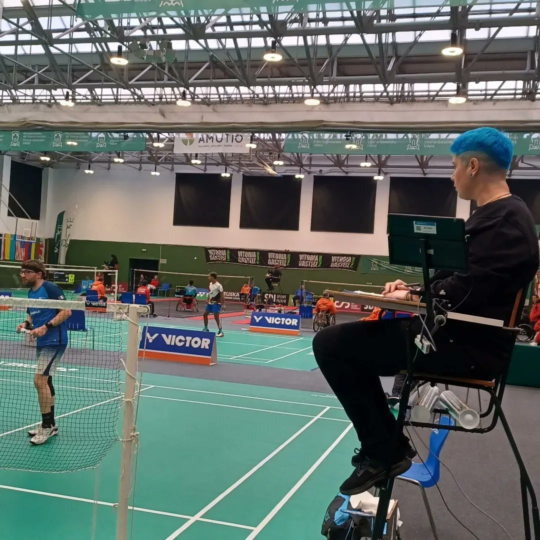 Parabadminton International Vitoria-Gasteiz🏸 tweet media