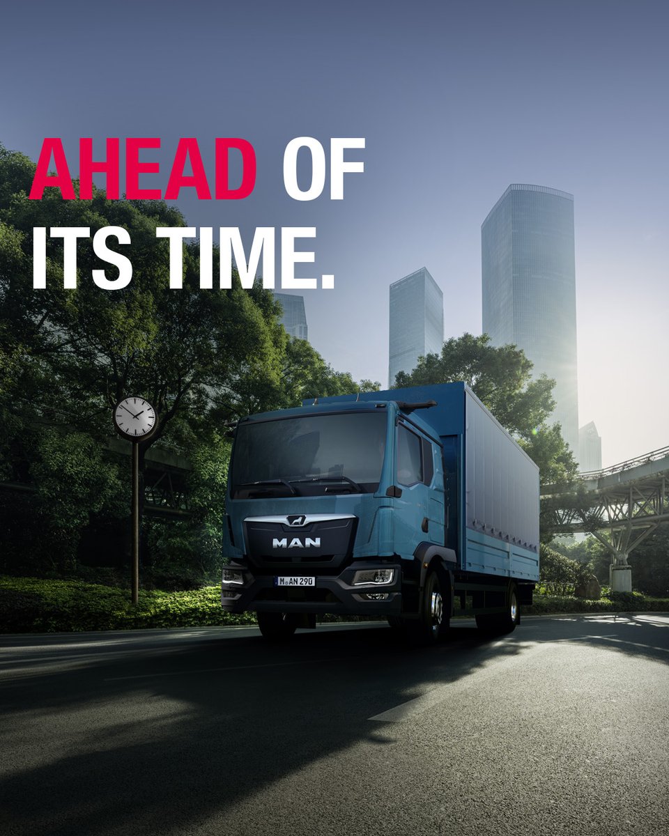It feels good to always be on time. ⏰ The MAN distribution trucks have cutting-edge assistant systems which make the urban environment safer and your business more efficient. For more information, please visit: 👉 go.man/evVJrWTZ #MANTruckAndBus #SimplyMyTruck