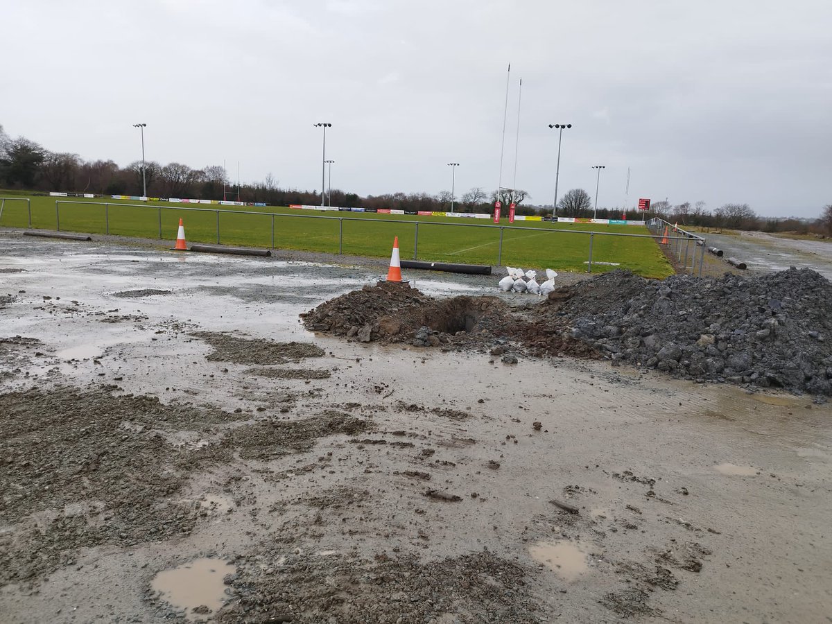 KillarneyRFC's tweet photo. Clubhouse Update: Exciting times as a no. of Trial holes were dug in Aghadoe, at the location of our new clubhouse building last week. Structural plans will now be prepared for the foundation design, moving us closer to the start of construction. 

#blackandredarmy
#killarneyrfc https://t.co/lVF53MVrRG