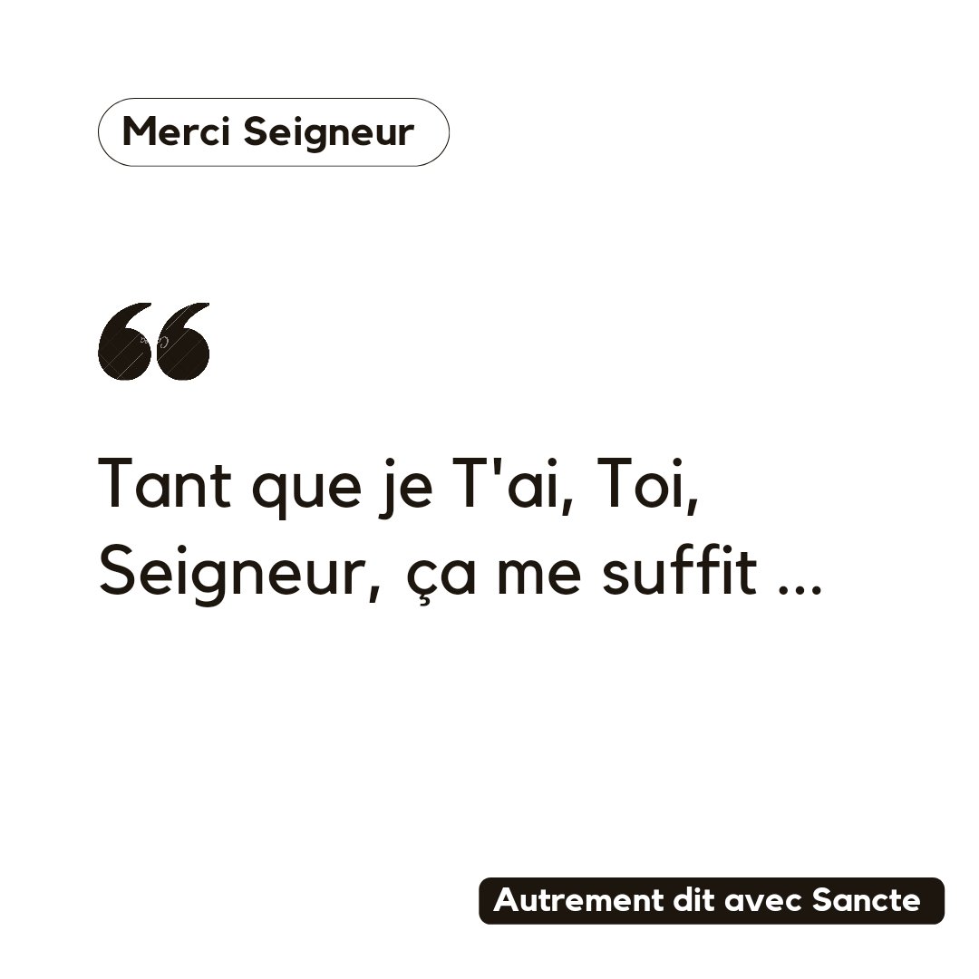 ASancte's tweet photo. Que rien ne te trouble, 
Que rien ne t'épouvante, 
Tout passe, 
Dieu ne change pas, 
La patience obtient tout ; 
Celui qui possède Dieu 
Ne manque de rien : 
Dieu seul suffit.

 Sainte Thérèse d'Avila

#ADAS #Sancte #LeMaîtreEnABesoin #LaetenturCaeli #DieuSeulSuffit https://t.co/zlnnysqtyG