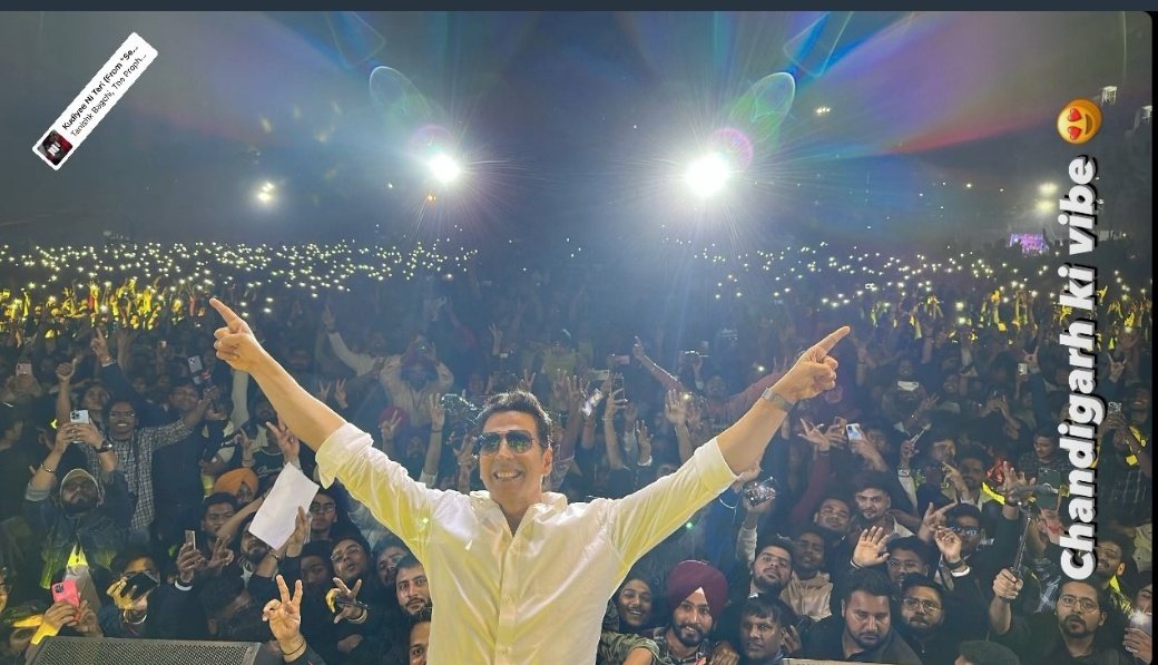 What a picture 😍❤️👌
#AkshayKumar #Selfiee #SelfieePromotions #KudiChamkeeliOutNow #KudiChamkeeli