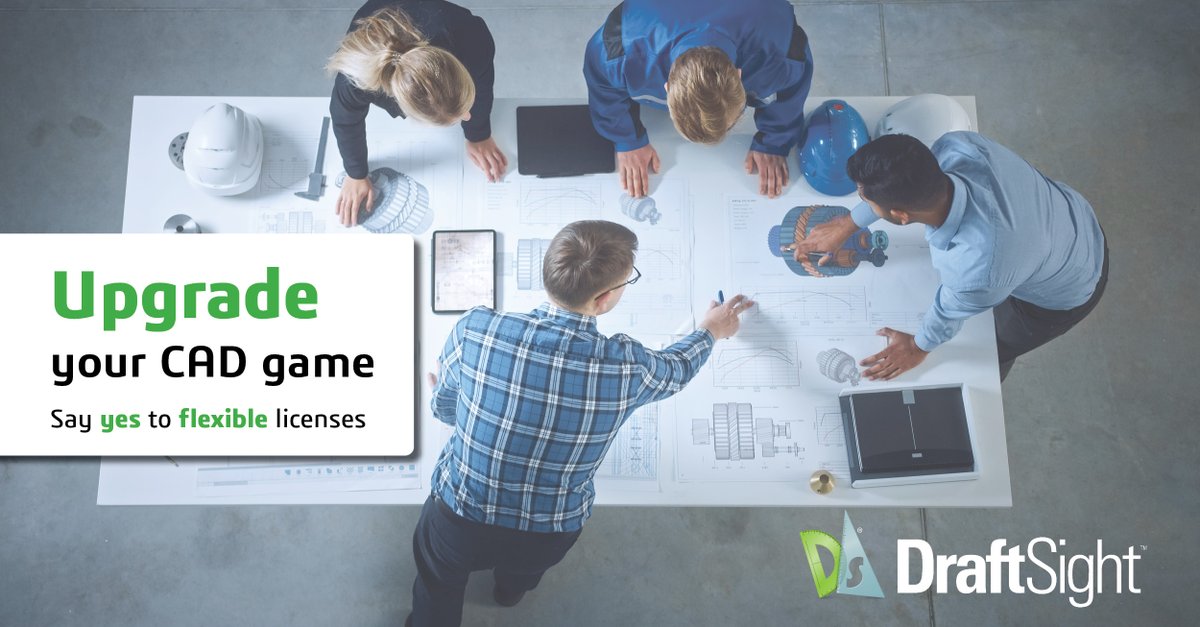 DraftSight's tweet photo. Tired of restrictive CAD licenses holding you back? Join us for our upcoming webinar on March 2nd and discover the world of licensing flexibility with #DraftSight. Register now and don't miss out! https://t.co/nBjmAtgCm1 #CAD #LicensingFlexibility #Webinar https://t.co/V6xd02NbB8