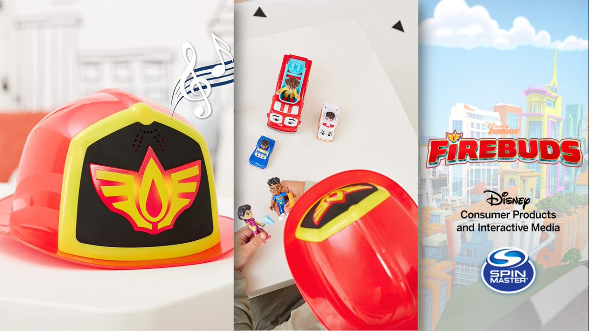 Grab your team and let's roll, let's go Firebuds!

<a href="/SpinMaster/">Spin Master</a> has given a preview of the upcoming Firebuds merchandise who is dropping on shelves Spring 2023 via @ShopDisney.

#Firebuds
