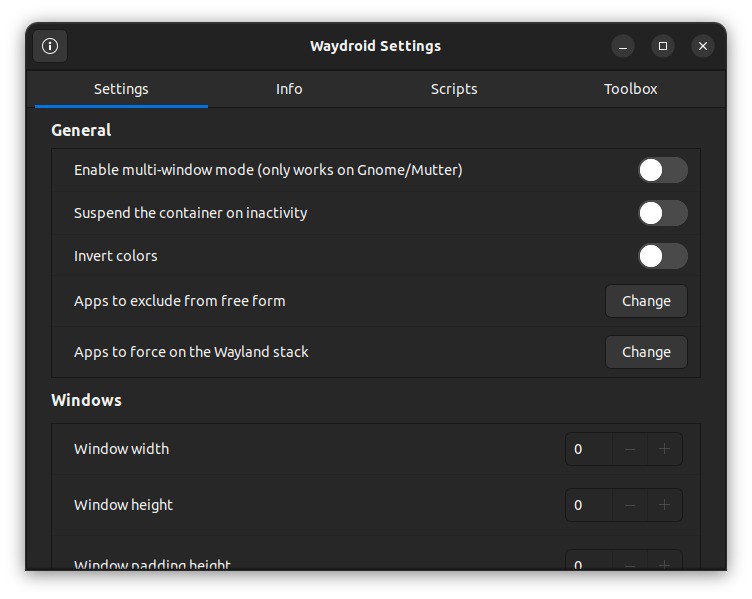 Waydroid tweet media