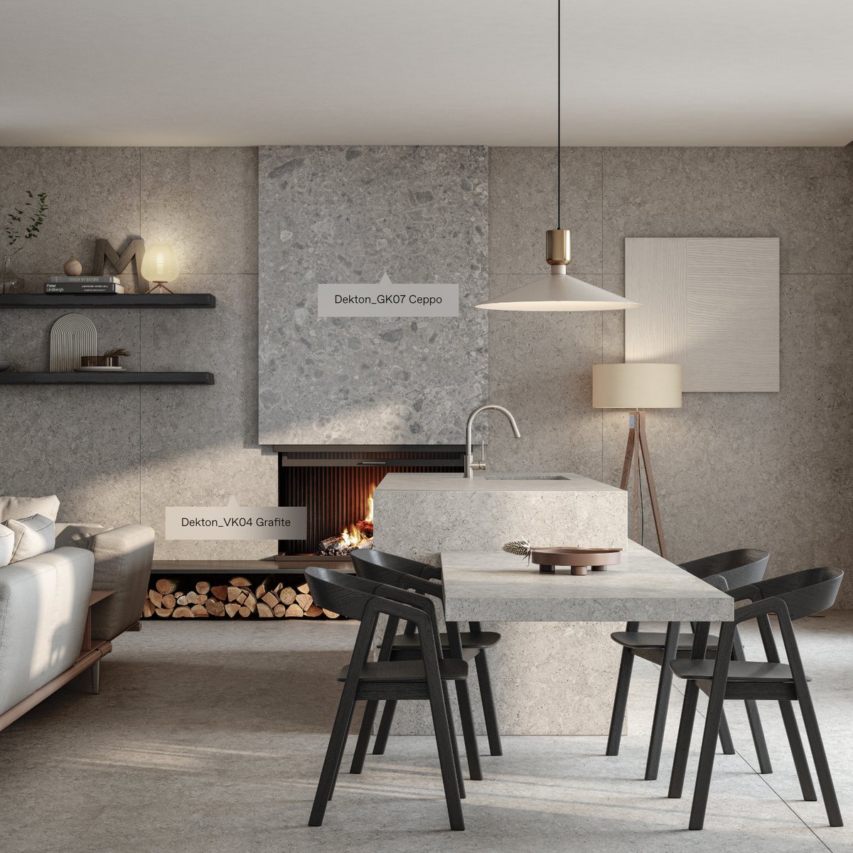 Dekton's tweet photo. The atemporal beauty of three classic stones: Vicenza, Travertine, and Ceppo di Gré, now in your kitchen thanks to the new #Dekton collection, Pietra Kode designed by Daniel Germani Designs.
https://t.co/GnLbRKG3Vc
#DektonPietraKode #TimelessBeauty #StoneDekoded https://t.co/IPWApFOLr3