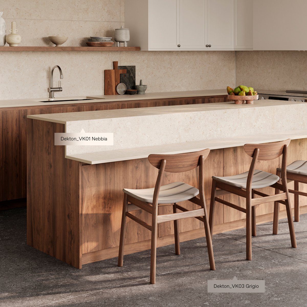 Dekton's tweet photo. The atemporal beauty of three classic stones: Vicenza, Travertine, and Ceppo di Gré, now in your kitchen thanks to the new #Dekton collection, Pietra Kode designed by Daniel Germani Designs.
https://t.co/GnLbRKG3Vc
#DektonPietraKode #TimelessBeauty #StoneDekoded https://t.co/IPWApFOLr3