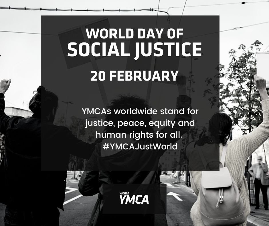 On #WorldDayofSocialJustice, we join organisations around the world in recognising the need to promote social justice. 

Our belief and commitment: ymca.int/about-us/visio…

#YMCAVision2030 #YMCAJustWorld