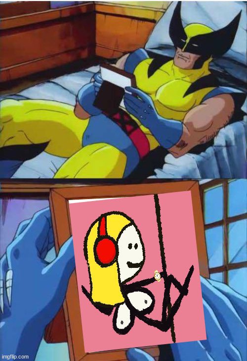 StrippM's tweet photo. Wolvie misses us. https://t.co/EU41eyfzQs