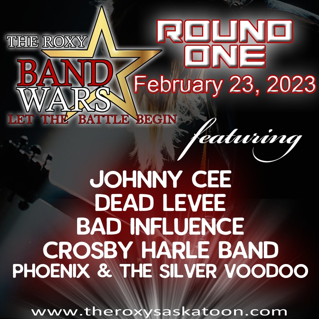 PSilvervoodoos's tweet photo. This Thursday, Feb 23 !!! Come down to The Roxy and watch as we compete in The Band Wars. Let's rock ! @roxy_saskatoon
#saskatoon #yxe #bandwars #music #competition #live #liveshow #livemusic https://t.co/NTgEKhuIwL