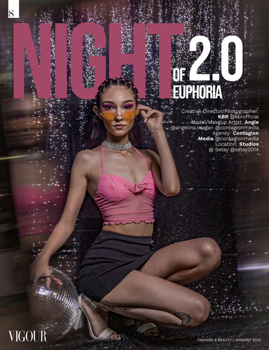Night of Euphoria 2.0 published in Vigour Magazine ✨ Contagion Media specializes in commercial content creation for magazines, websites, and social media 📲 Visit contagionmedia.net to create with us 🎨 CREDITS: instagram.com/p/Co4-ruIpBMF/… #published #photographer #agency