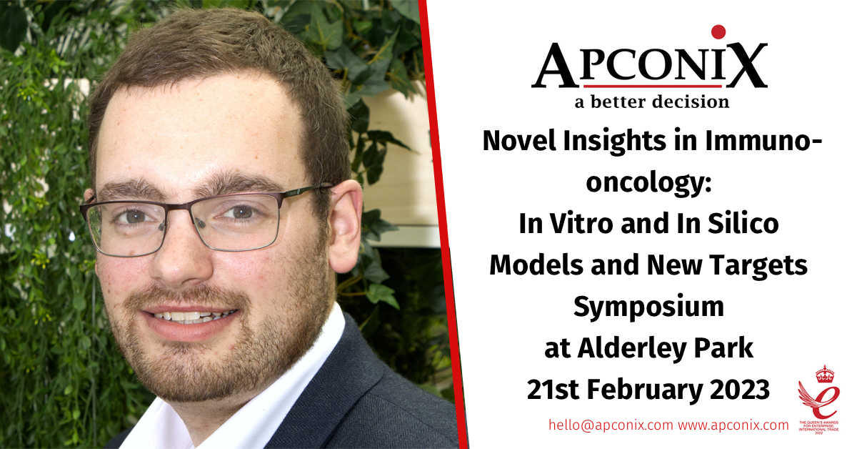 Dr Sean Hammond will be presenting "Immune Checkpoint Inhibitors and Compound Hypersensitivity: An Emerging Immunological drug-drug interaction?" at the event organised by  Immundnz Ltd. at Alderley Park tomorrow.  The 1 day event is free to attend. #drugdiscovery