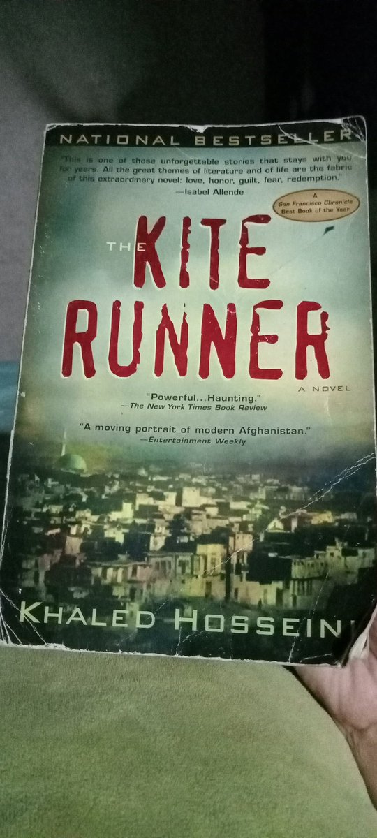 dark_joy07's tweet image. Having a good read with this one. I'm near to the last page. 
#kiterunner