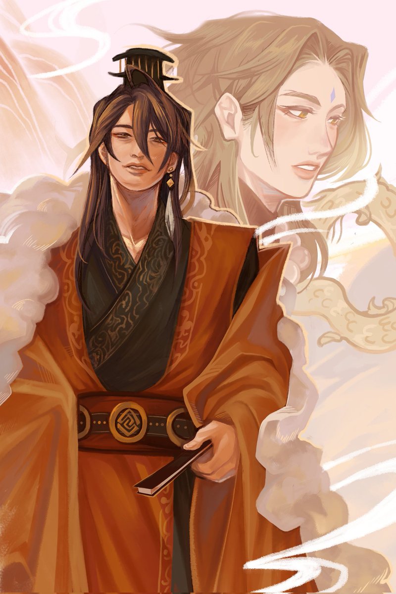 emperor and guardian ✨ #鍾魈 #zhongxiao