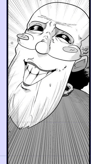 か…顔が汚いっ!! 