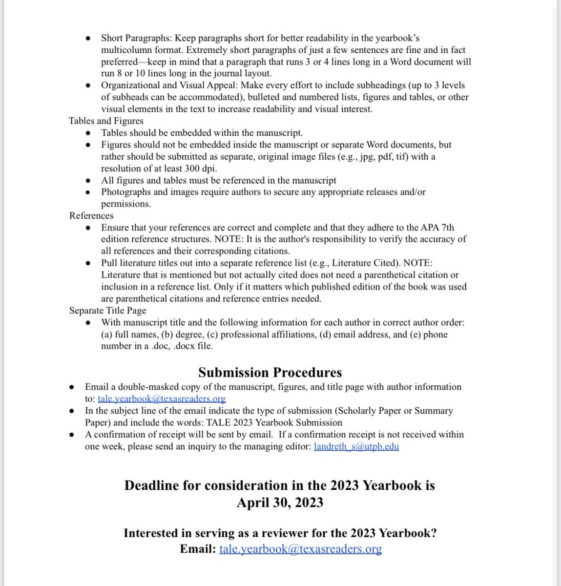 TX Assoc for Lit. Ed tweet media
