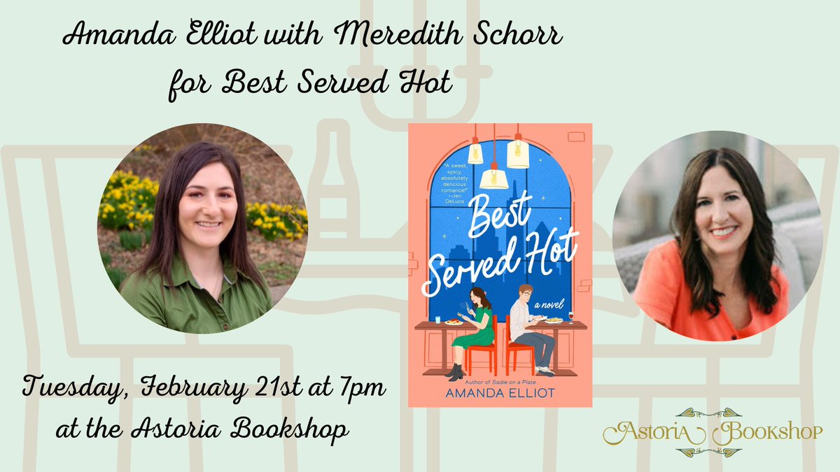 Can't make it to our SOLD OUT launch for @AmandaPanitch's BEST SERVED HOT? There's still time to order a signed copy! astoriabookshop.com/events/21946