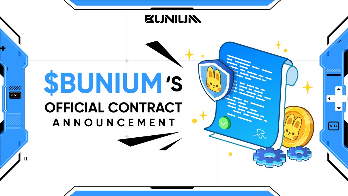 0xbunium's tweet photo. Find the official contract of $BUNIUM
0x32195a1664a87cAFC3bfddb02d68e47ACe2609c5
Be aware that early tax is applied during the first 10 minutes after listing, starts at 100% and decreases to 0% during period of time.
Linear vesting is automatically on.
👉 Trade at your own risk https://t.co/7LPP5aHQPO