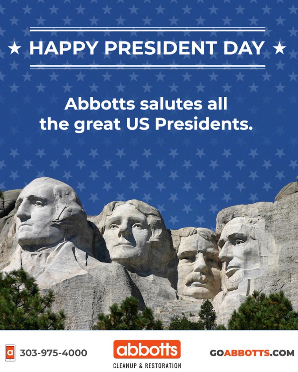 Happy President Day! 🇺🇸❤️ #property #adjuster  #insurance #restoration #construction #generalcontractor #fire #recovery #firedamage  #smokedamage #mold #moldremediation #waterdamage #propertyrestoration #cleanup #restoration #denver #colorado