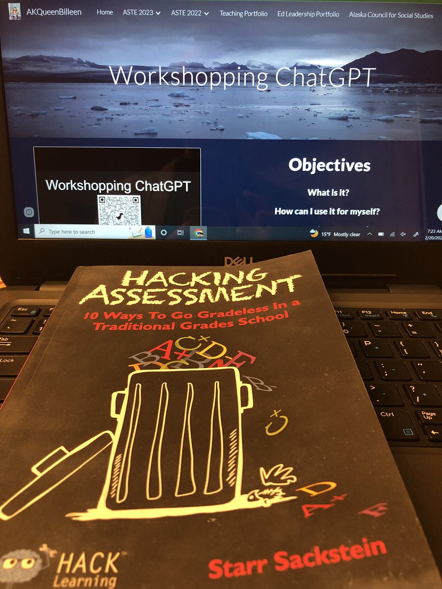 Getting ready to raise a lot of questions… then give ‘em a bunch of answers! @ASTEConnect @mssackstein #hackingassessment #chatgpt #ASTE23